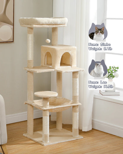 Multi-Level Cat Tree Tower with Condo - Purr-fect Picks