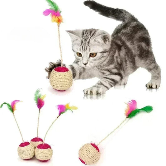 Cat Sisal Scratching Ball