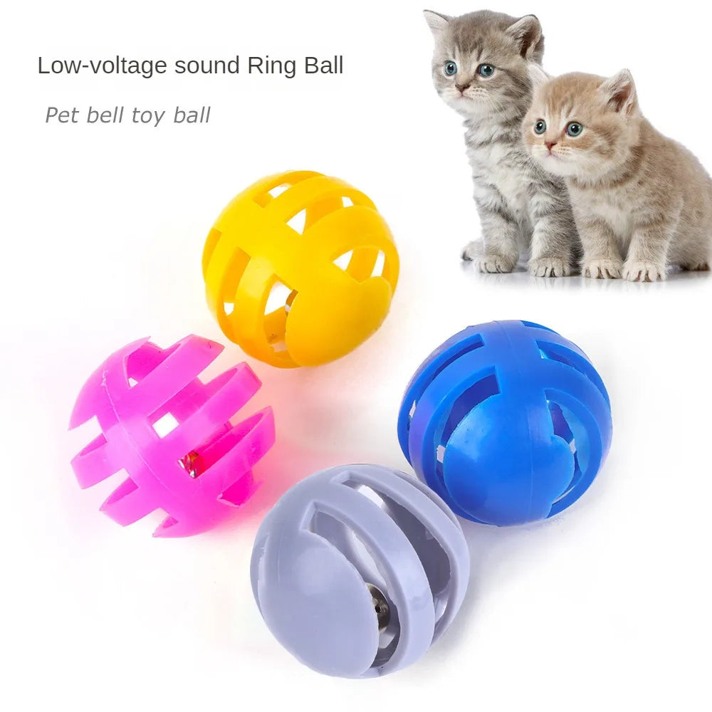 Plastic Toy Jingle Balls - Purr-fect Picks