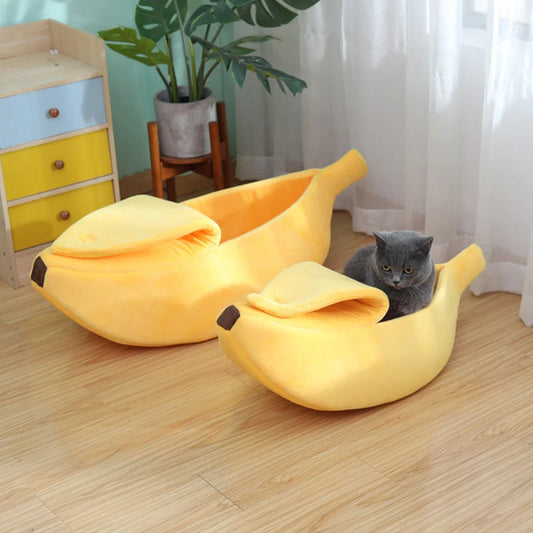 Banana Cat Bed - Purr-fect Picks