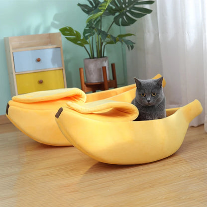 Banana Cat Bed - Purr-fect Picks