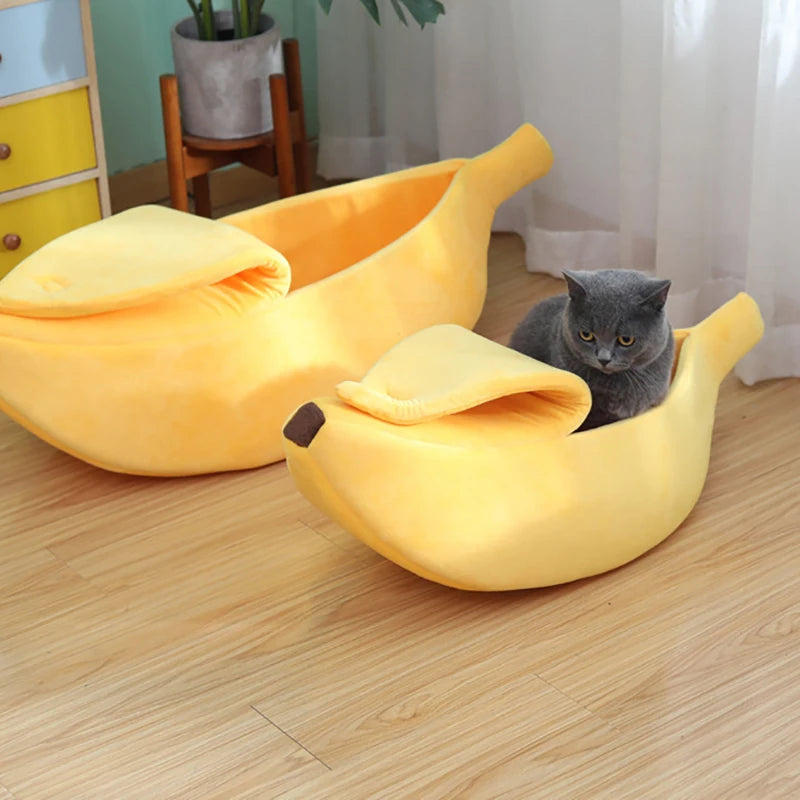 Banana Cat Bed - Purr-fect Picks