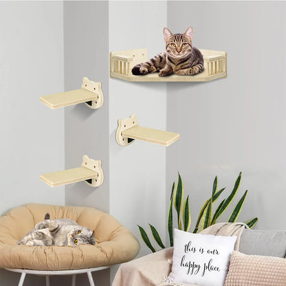 Module Wall Mounted Cat Shelf