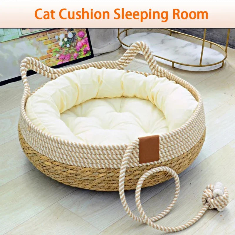 Woven Cat Bed