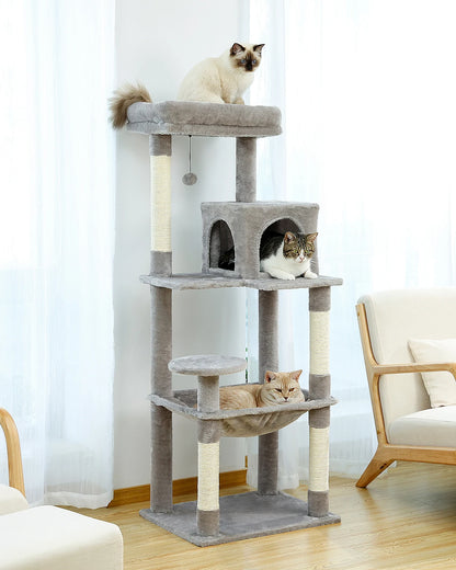 Multi-Level Cat Tree Tower with Condo - Purr-fect Picks