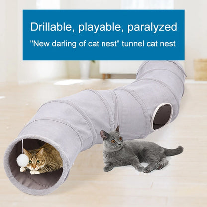 Collapsible Cat Tunnel