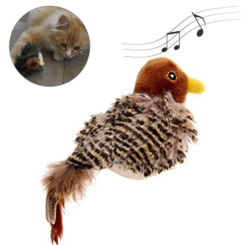 Interactive Cat Toy Bird