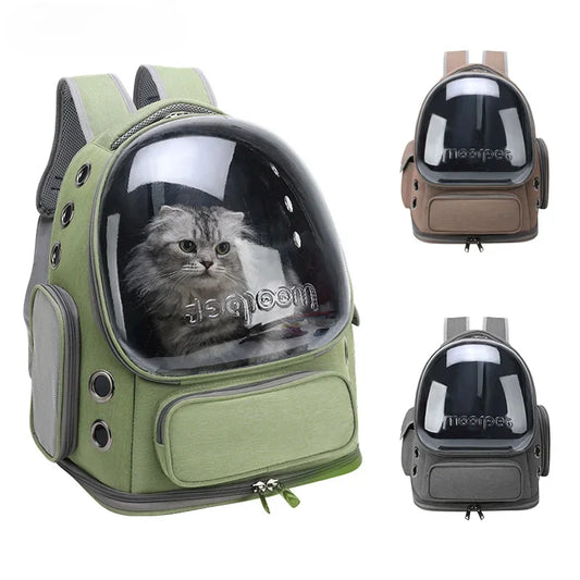 Clear Cat Backpack Carrier