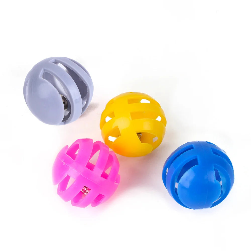 Plastic Toy Jingle Balls - Purr-fect Picks