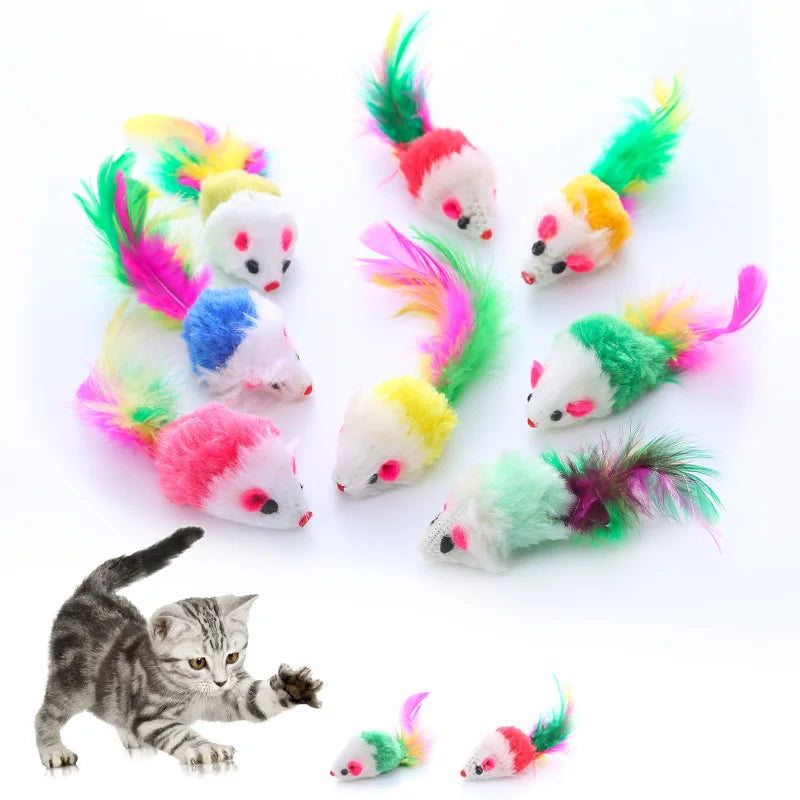 Mini Soft Mouse Cat Toys - Purr-fect Picks