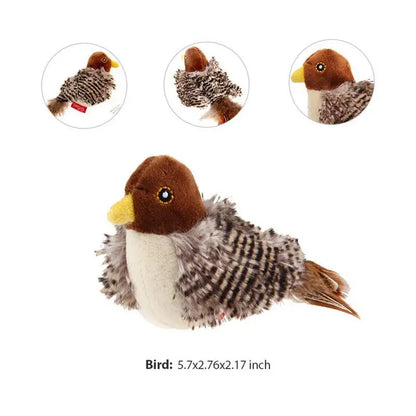 Interactive Cat Toy Bird